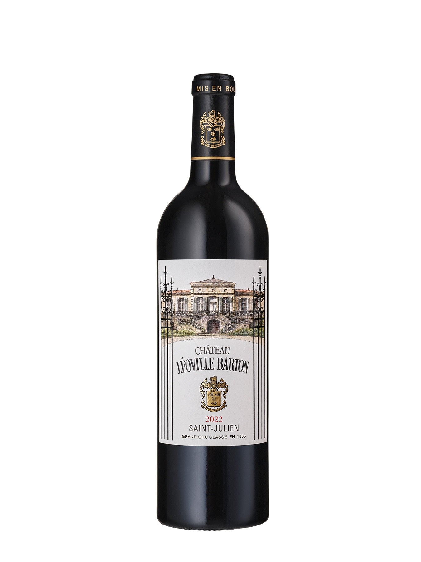 A bottle of 2021 Chateau Leoville Barton 750ml Red Wine