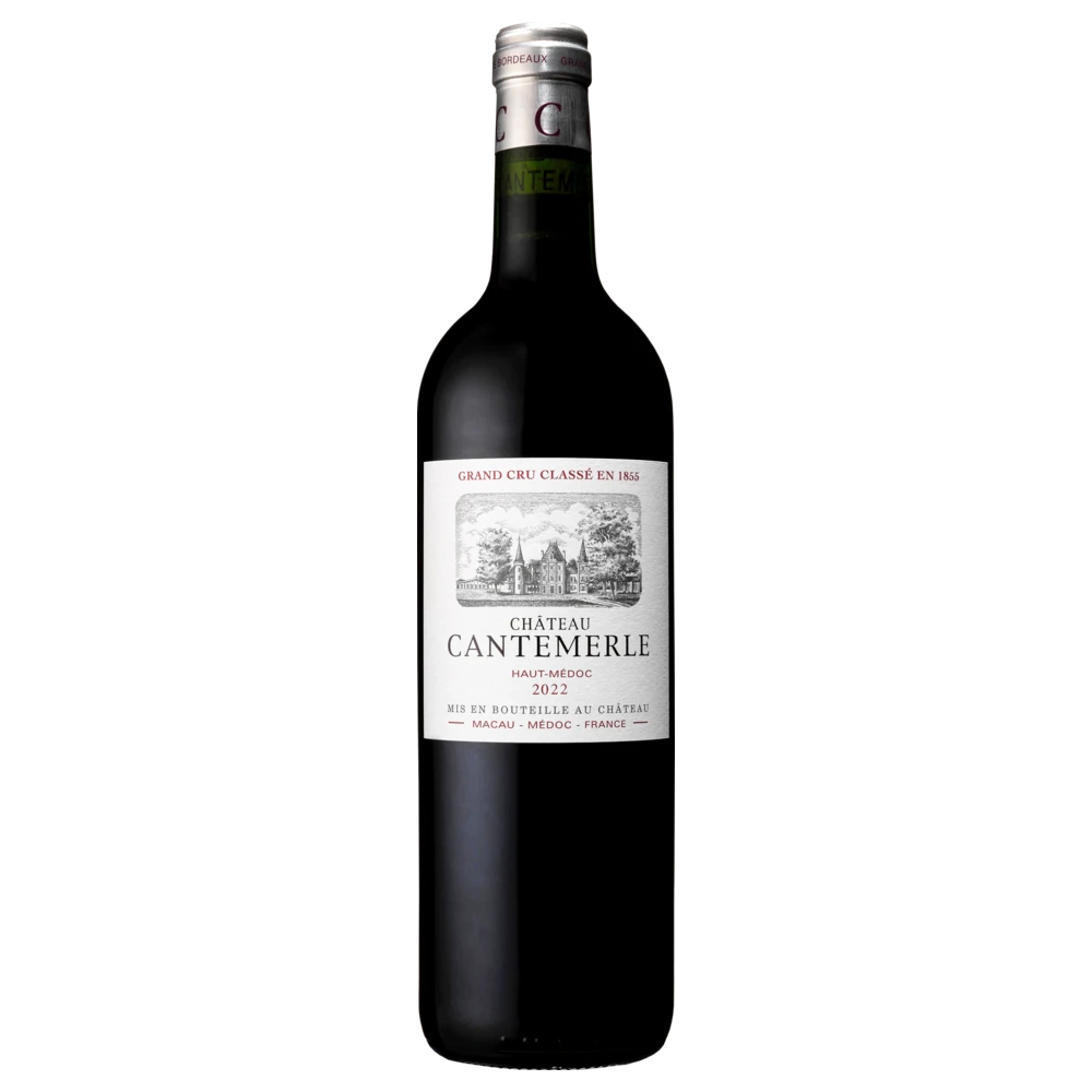 A bottle of 2021 Cantemerle 750ml Red Wine