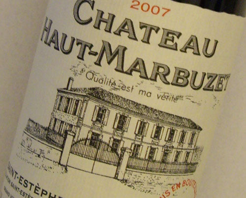 2021 Haut Marbuzet (ITM386487) single bottle shot