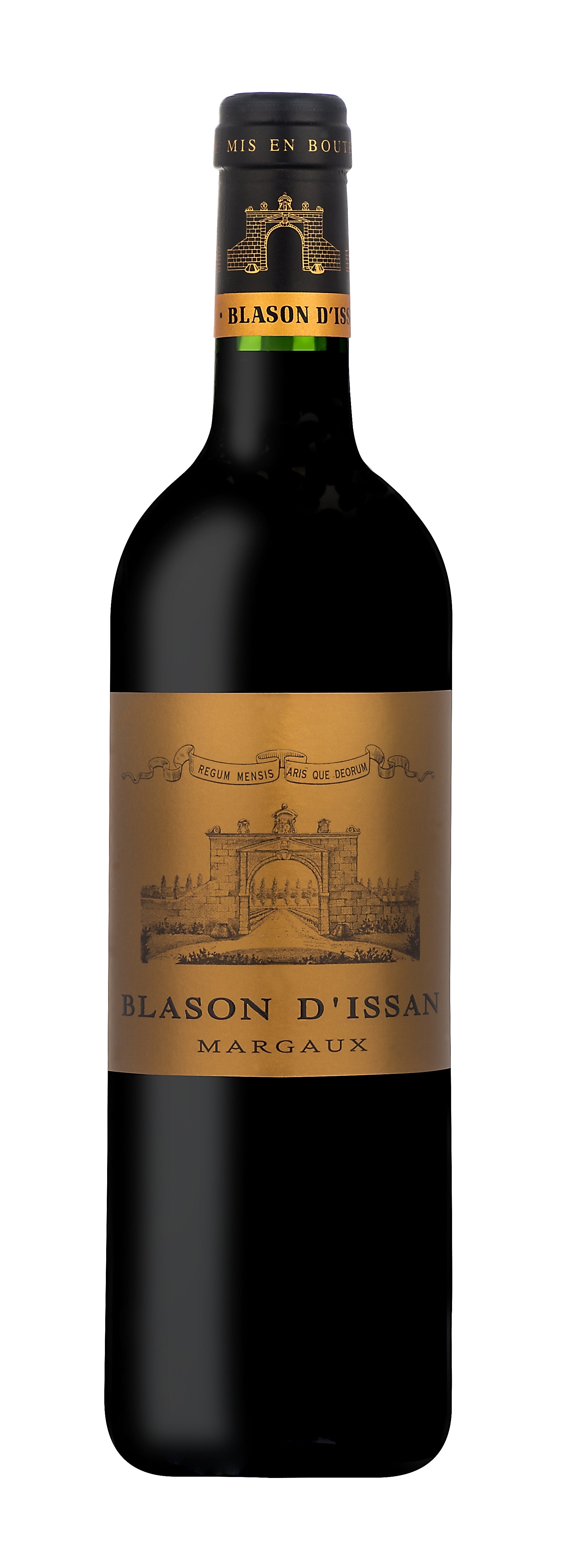 A bottle of 2021 Blason D'Issan 750ml Red Wine
