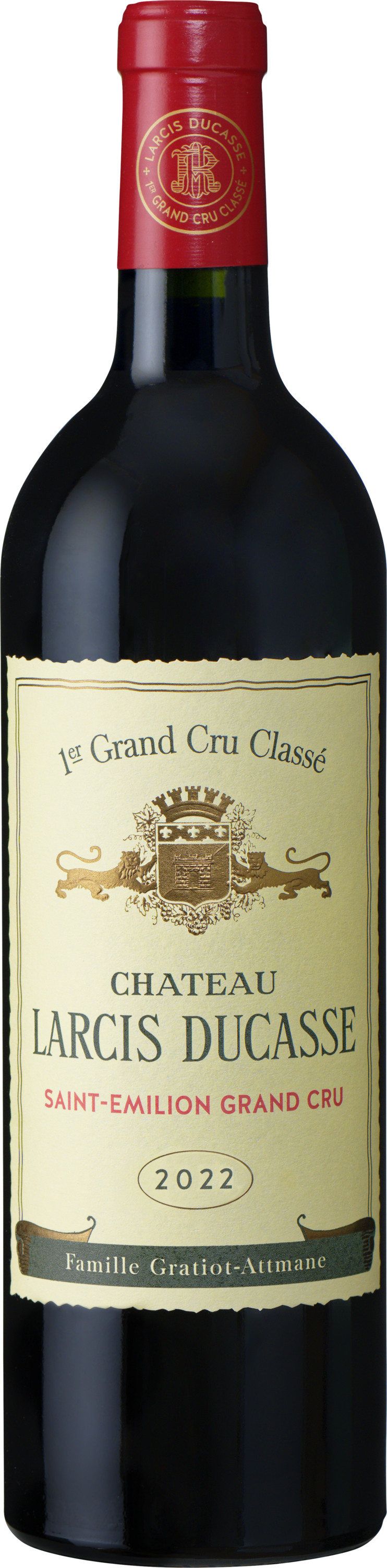A bottle of 2021 Chateau Larcis Ducasse 1500ml Red Wine
