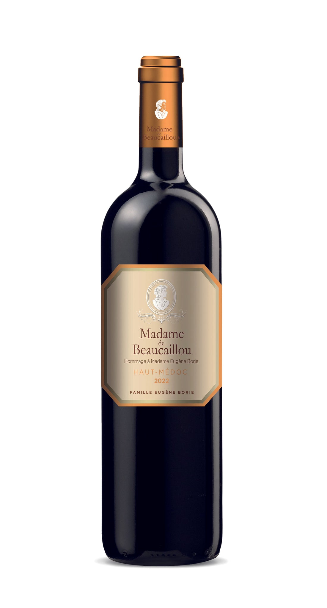 A bottle of 2021 Madame De Beaucaillou 750ml Red Wine