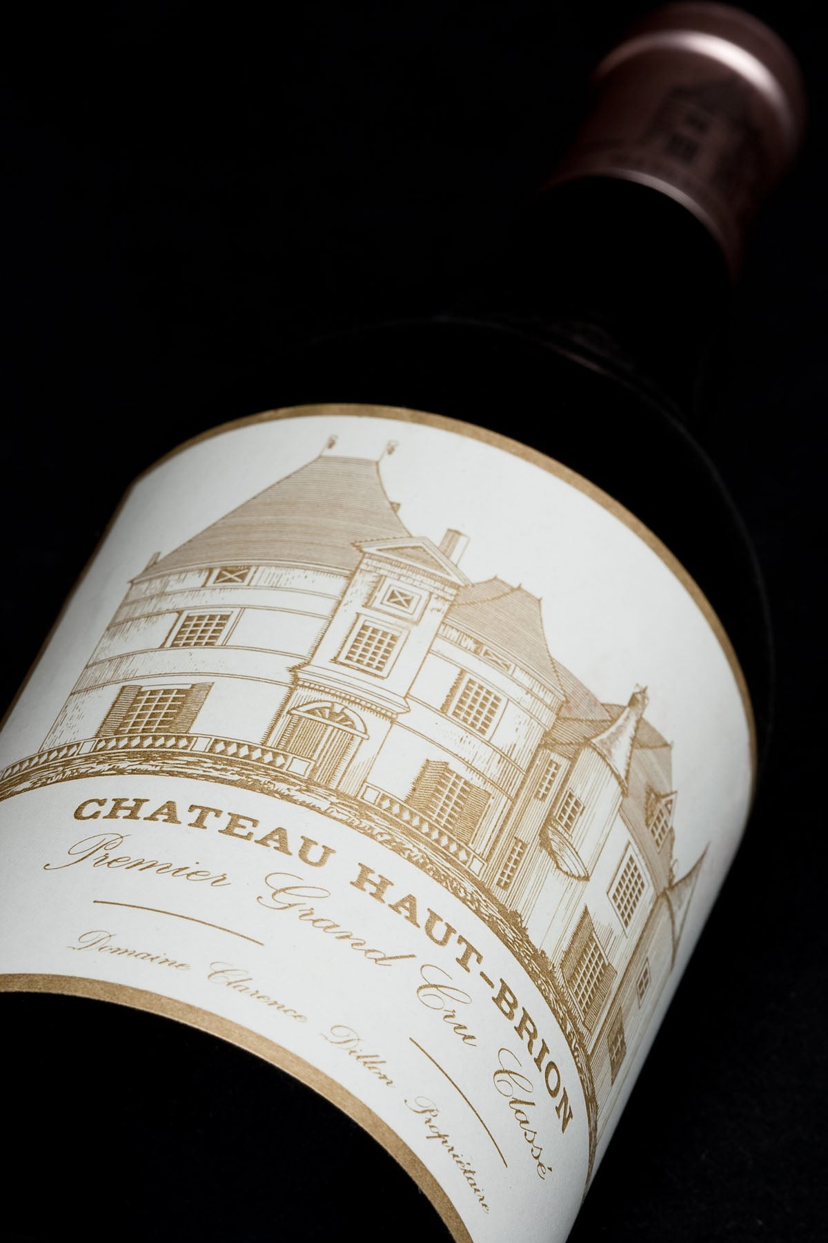 A bottle of 2021 Chateau Haut Brion 375ml Red Wine