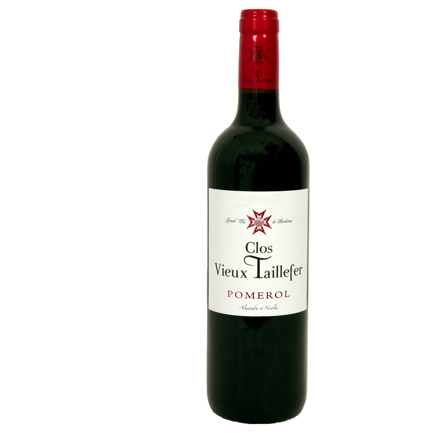 2021 Clos Vieux Taillefer (ITM310370) single bottle shot
