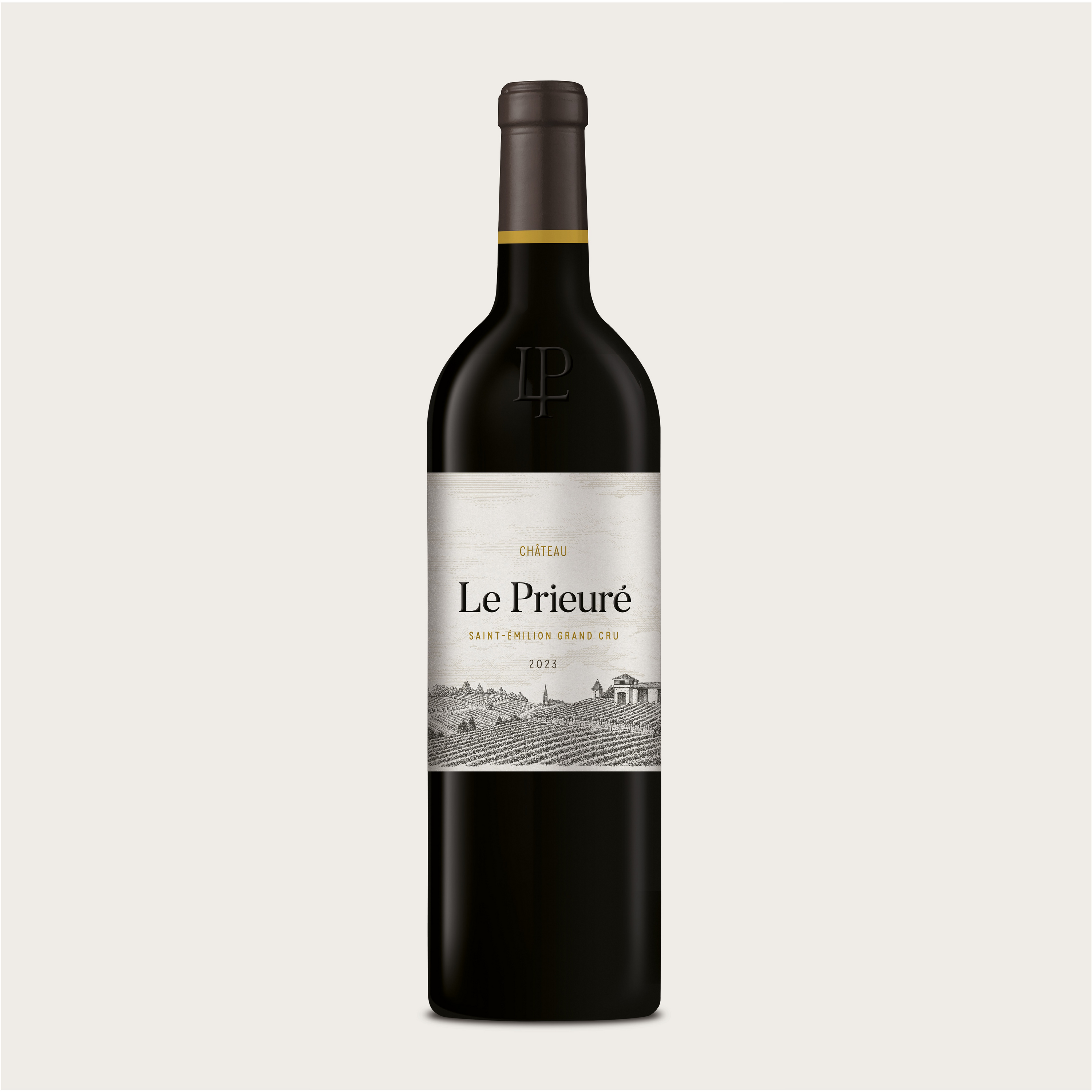 A bottle of 2017 Chateau Le Prieure 750ml Red Wine