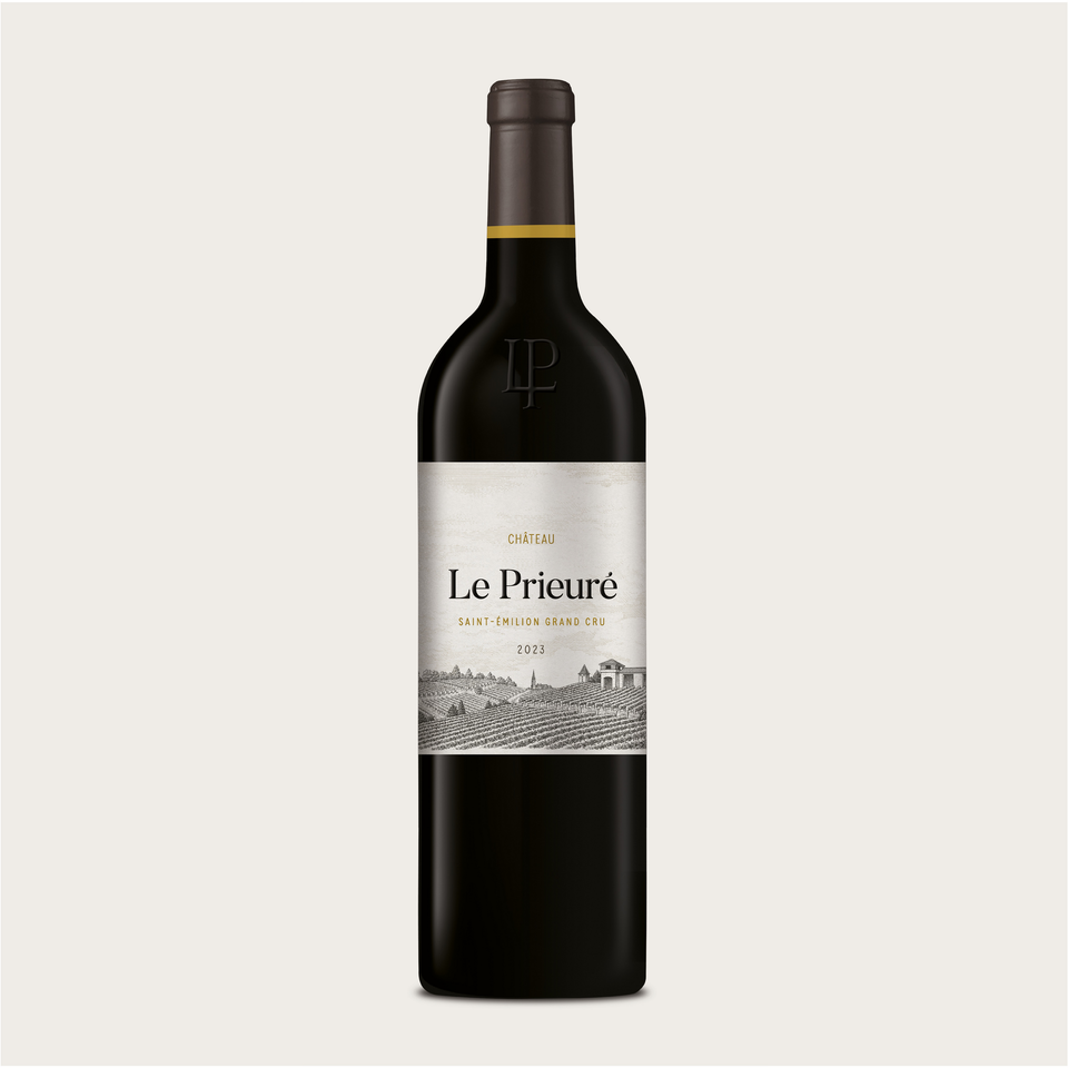 A bottle of 2017 Chateau Le Prieure 750ml Red Wine