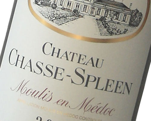 A bottle of 2009 Chateau Chasse Spleen 750ml Red Wine