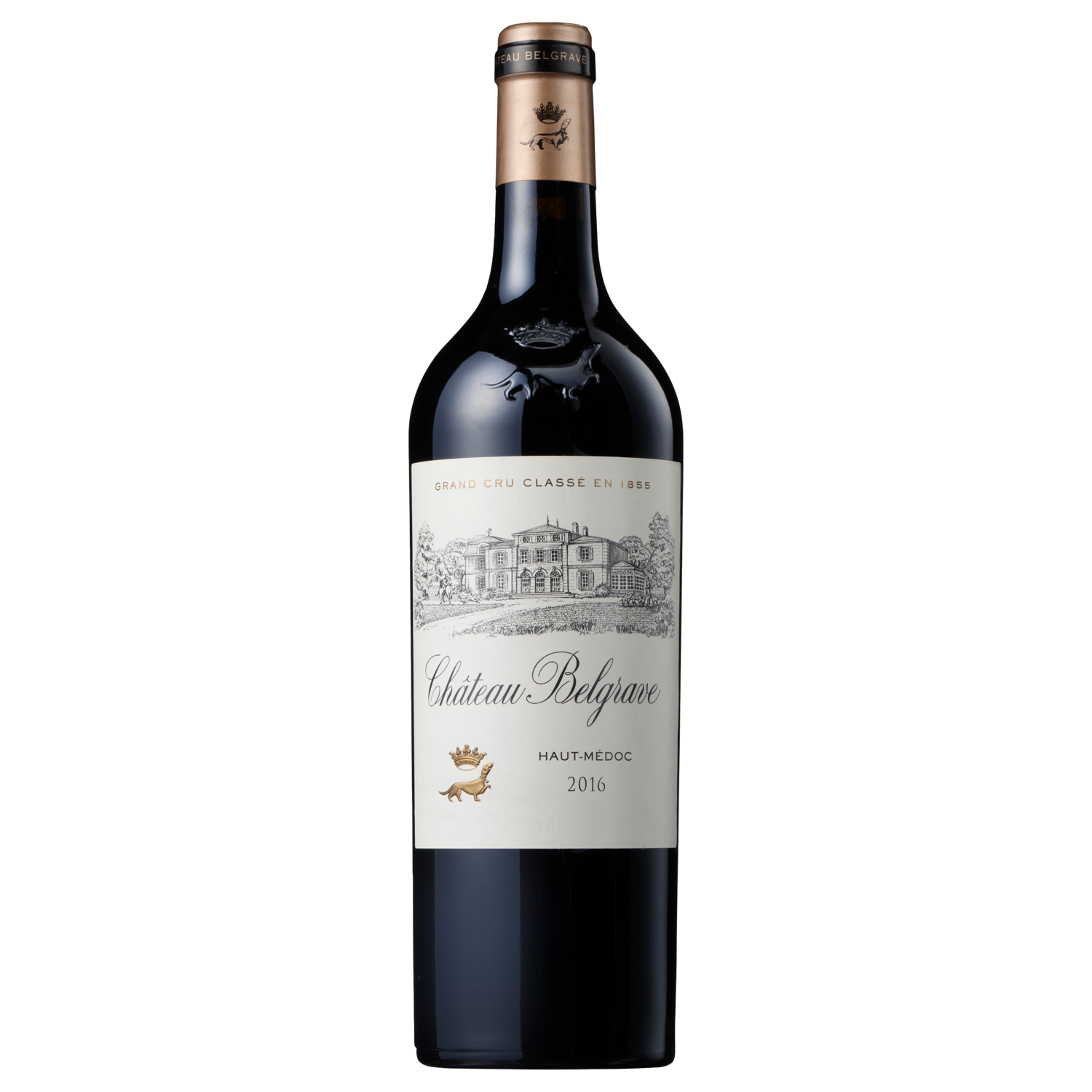 A bottle of 2016 Belgrave 750ml Red Wine