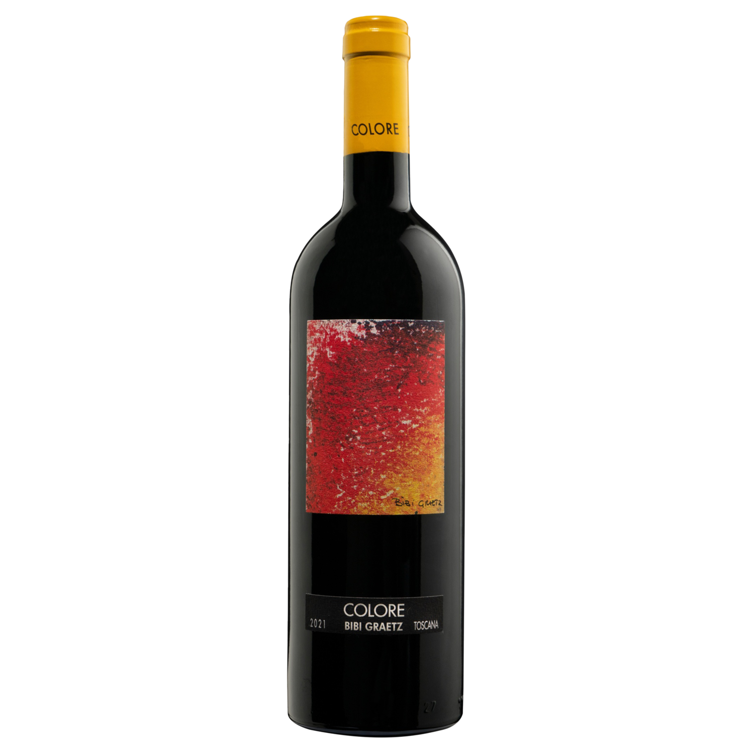 A bottle of 2021 Bibi Graetz Colore 3000ml Red Wine