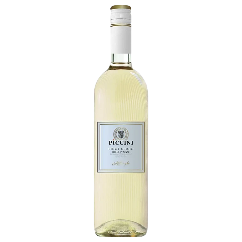 A bottle of 2023 Piccini Pinot Grigio Delle Venezie 750ml White Wine