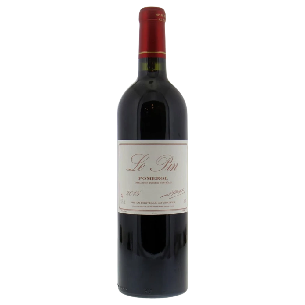 A bottle of 2022 Le Pin 750ml Red Wine