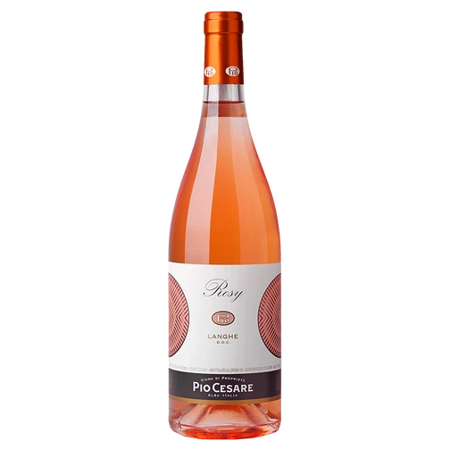 A bottle of 2023 Pio Cesare Rosy Rosé Langhe DOC 750ml Rose Wine