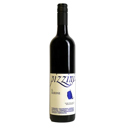A bottle of 2022 Pizzini Strength of Site il Barone Blend 750ml Red Wine