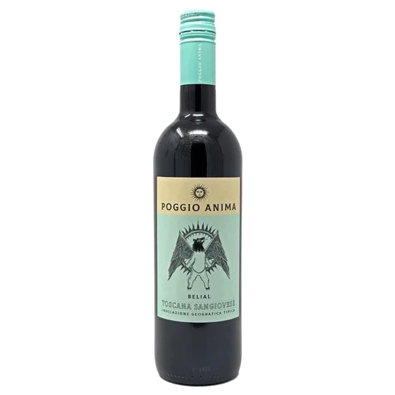 2022 Poggio Anima Toscana Sangiovese Belial (ITM366597) single bottle shot