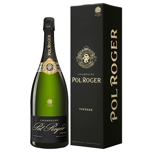 A bottle of 2016 Pol Roger Brut Vintage Gift Box 1500ml Sparkling Wine