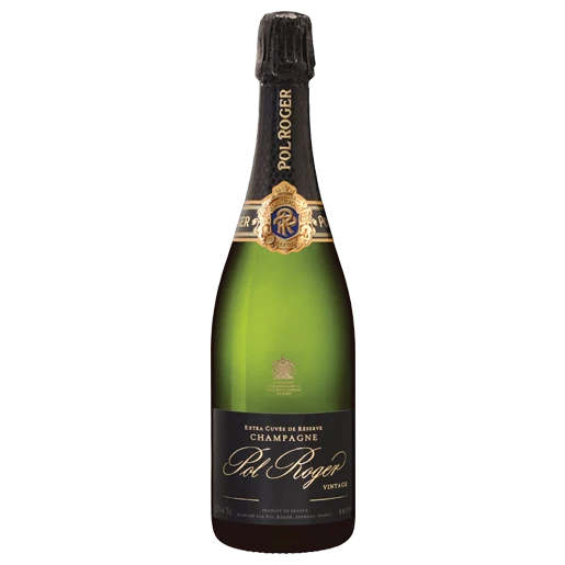 A bottle of 2018 Pol Roger Brut Vintage 750ml Sparkling Wine