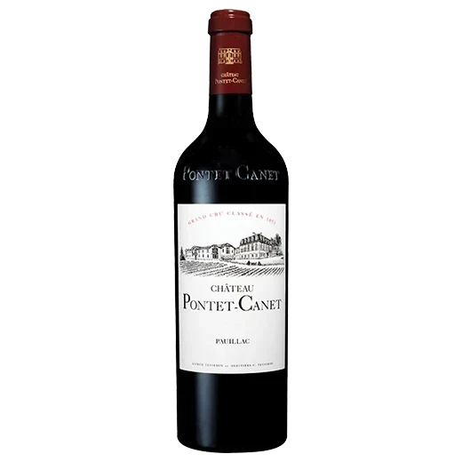 A bottle of 2021 Chateau Pontet Canet 6000ml Red Wine