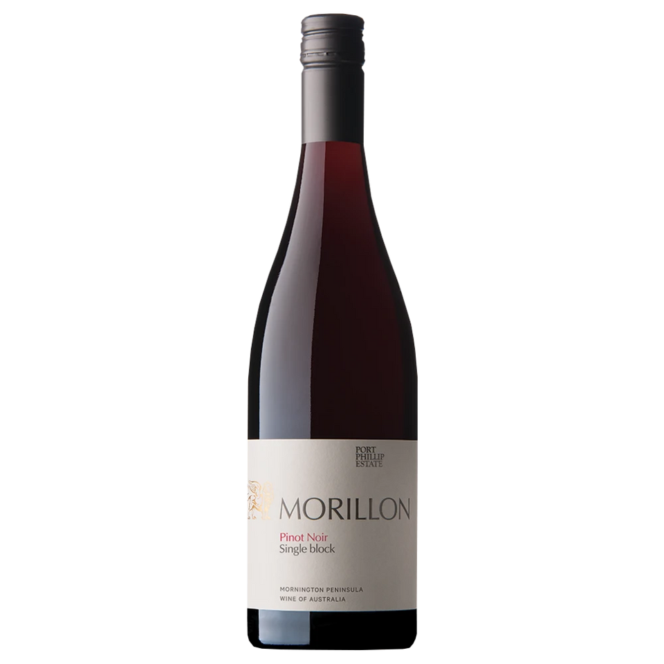 A bottle of 2022 Port Phillip Estate Morillon Pinot Noir 750ml Red Wine