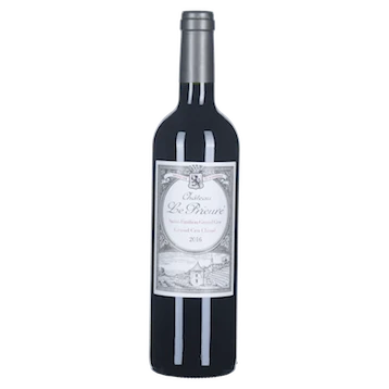 A bottle of 2016 Chateau Le Prieure 750ml Red Wine