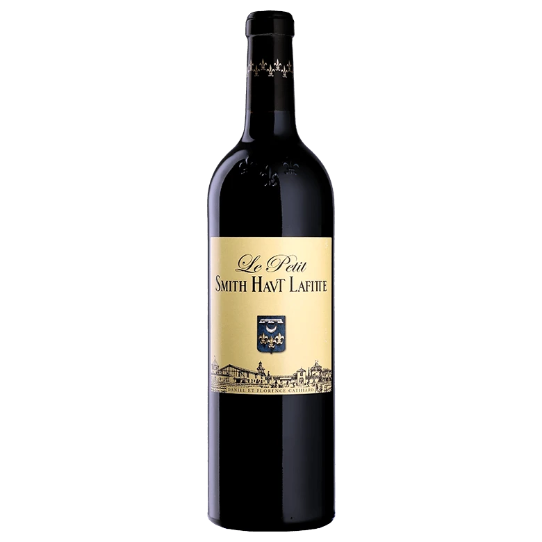 A bottle of 2022 Petit Smith Haut Lafitte 375ml Red Wine