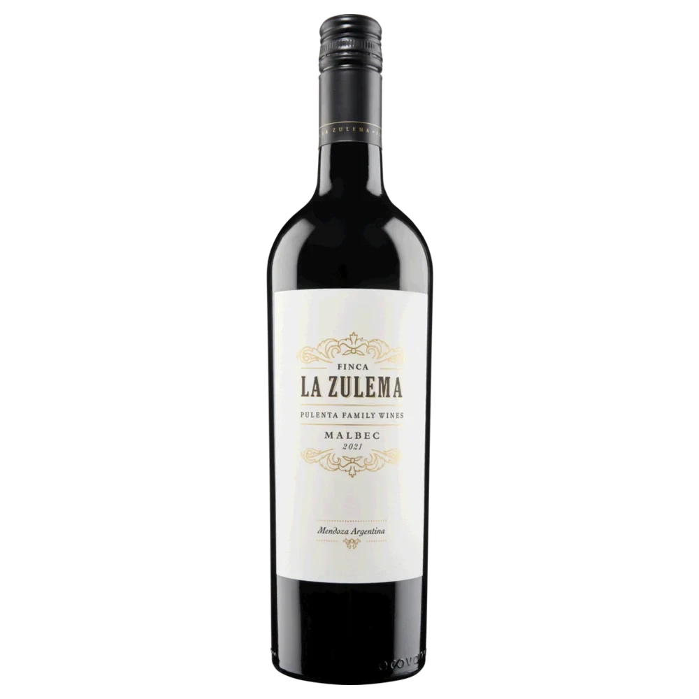 A bottle of 2022 Pulenta Estate La Zulema Malbec 750ml Red Wine