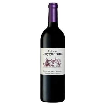 A bottle of 2019 Chateau Puygueraud 1500ml Red Wine