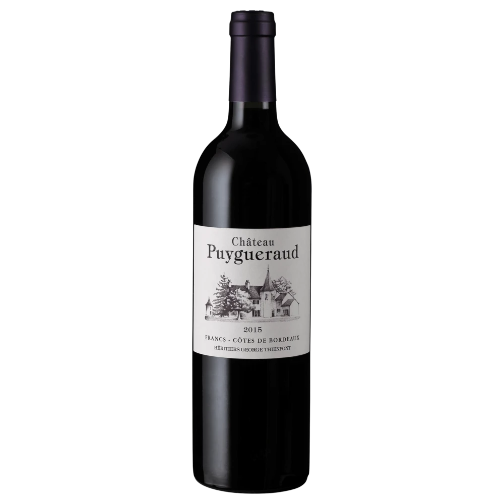A bottle of 2020 Chateau Puygueraud 375ml Red Wine
