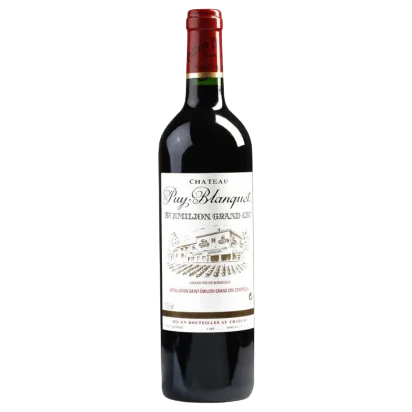A bottle of 2020 Chateau Puyblanquet 750ml Red Wine