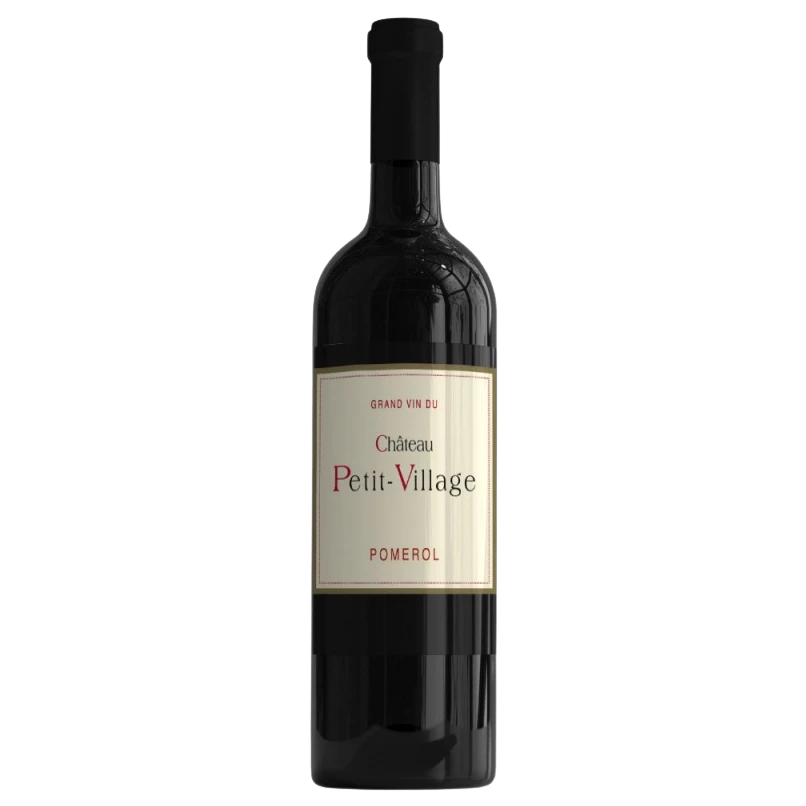 A bottle of 2017 Chateau Petit Village 9000ml Red Wine