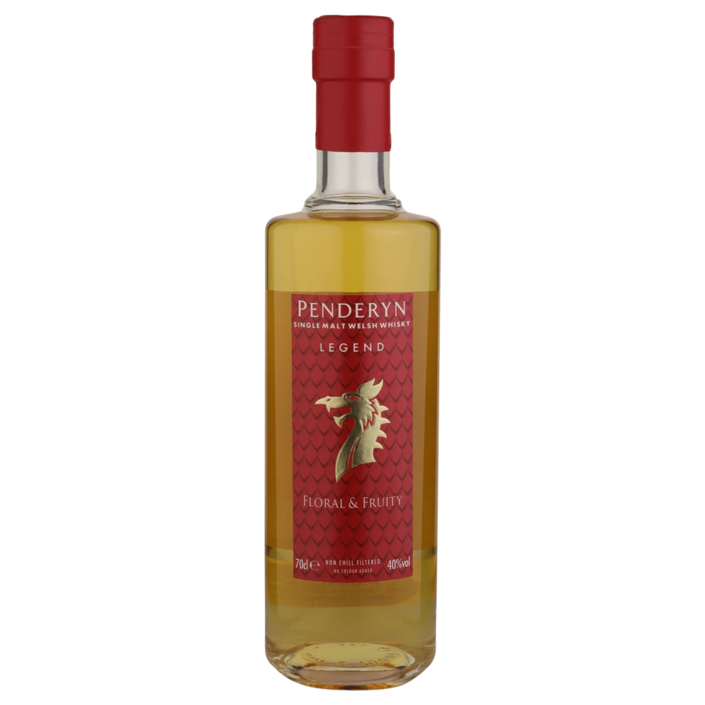 A bottle of Penderyn Legend Single Malt Welsh Whisky 40% 700ml