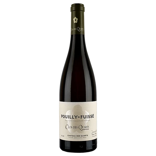 A bottle of 2022 Château des Quarts Pouilly Fuissé Clos Quarts 750ml White Wine