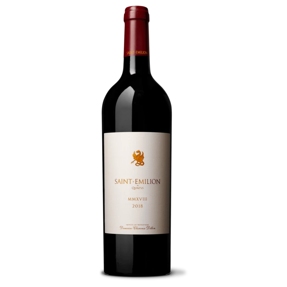 A bottle of 2018 Chateau Quintus 750ml Red Wine