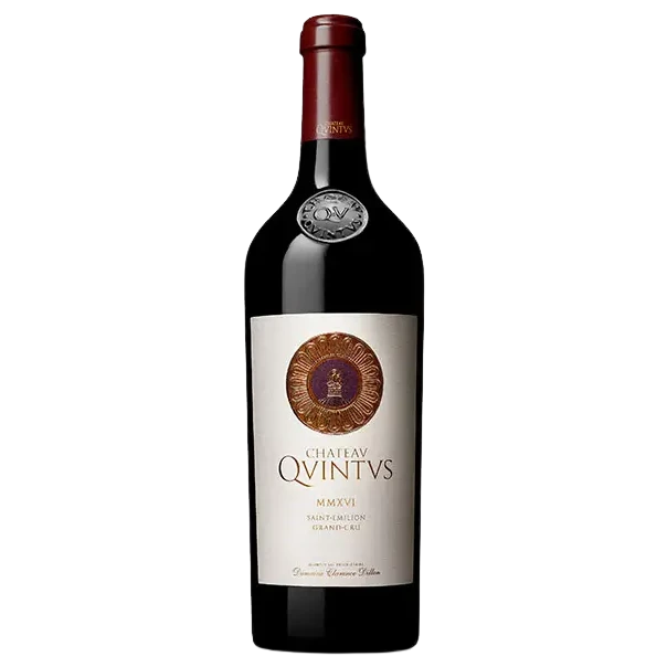 A bottle of 2022 Chateau Quintus 750ml Red Wine
