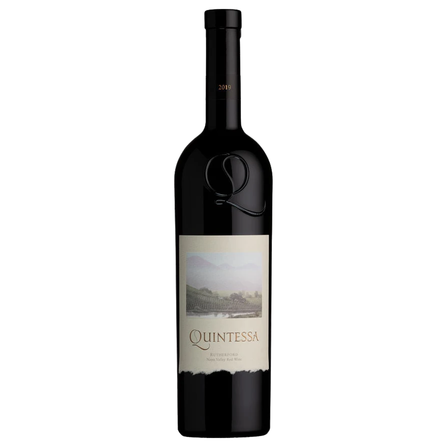 A bottle of 2019 Quintessa 750ml Red Wine