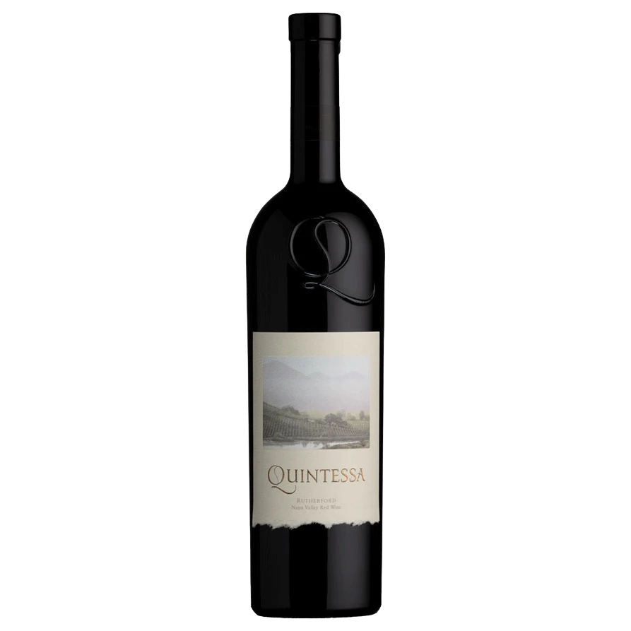 A bottle of 2020 Quintessa 750ml Red Wine