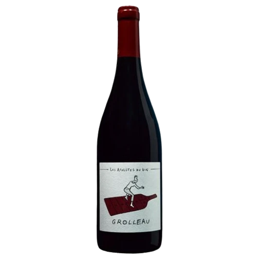 A bottle of 2022 Les Athletes du Vin Vin de France Grolleau 750ml Red Wine