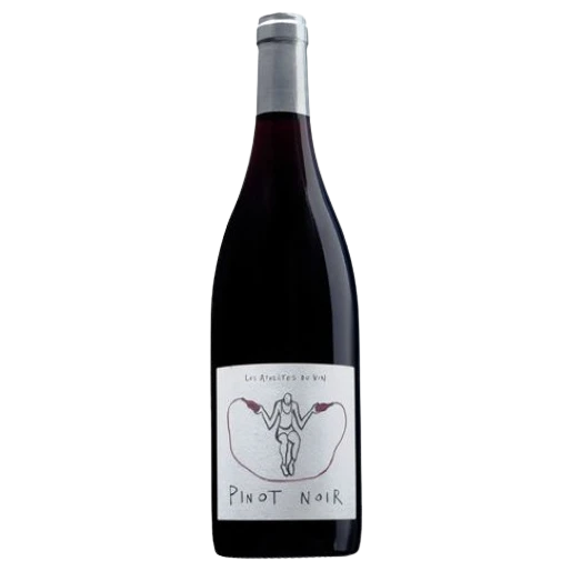 A bottle of 2023 Les Athletes du Vin Vin de France Pinot Noir 750ml Red Wine