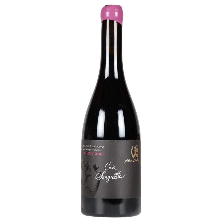 A bottle of 2022 Domaine Adrien Berlioz IGP Vin des Allobroges 'Sanguette' red 750ml Red Wine