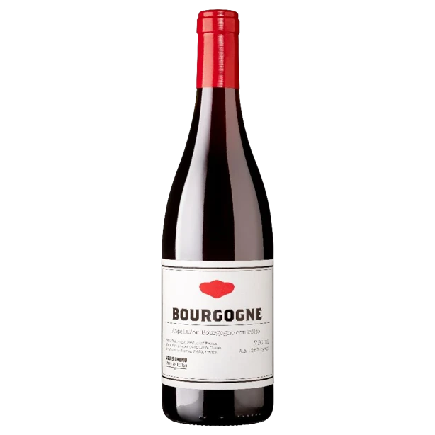 A bottle of 2022 Domaine Louis Chenu Bourgogne rouge 750ml Red Wine