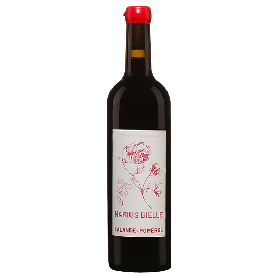 A bottle of 2018 Marius Bielle Lalande de Pomerol red 750ml Red Wine