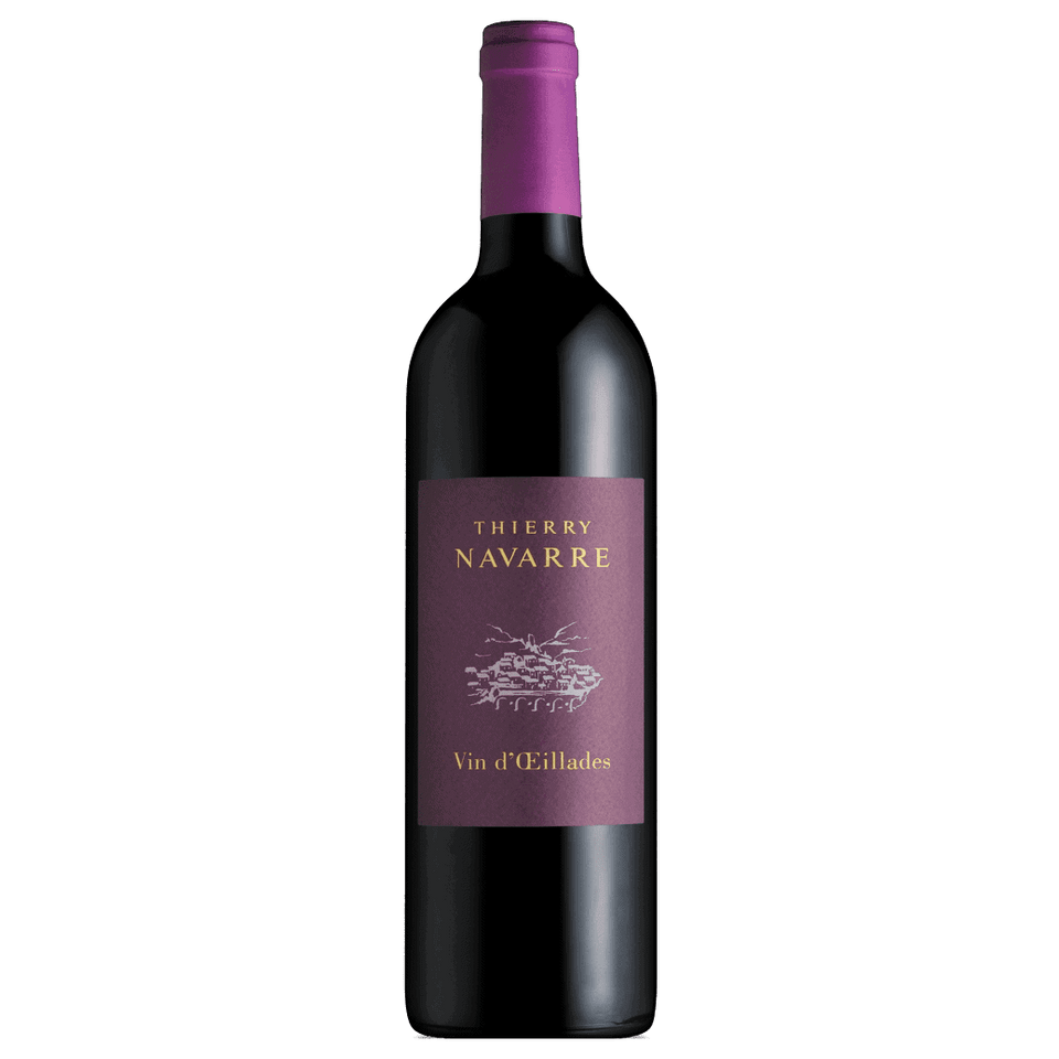 A bottle of 2022 Domaine Thierry Navarre VDF 'Vin D'Oeillades' 750ml Red Wine
