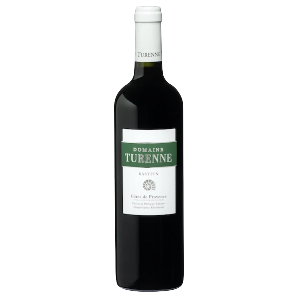 A bottle of 2022 Domaine Turenne Provence 'Bastien' red 750ml Red Wine