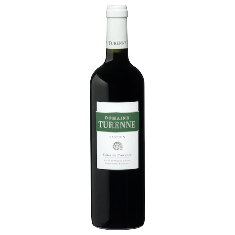 A bottle of 2022 Domaine Turenne Provence 'Bastien' red 750ml Red Wine