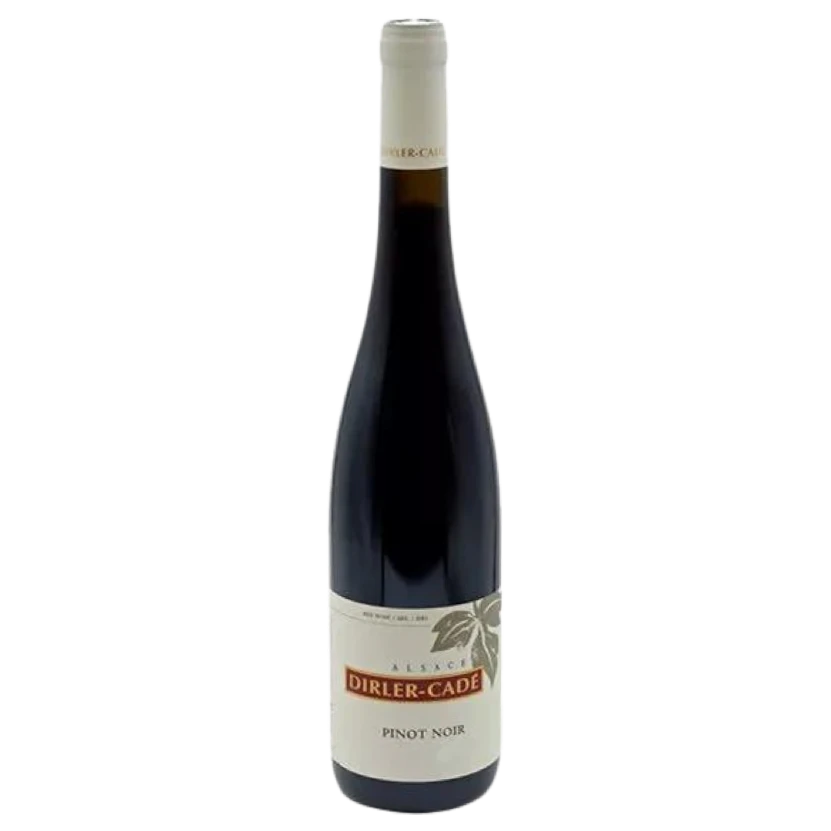 A bottle of 2020 Domaine Dirler Cade Alsace Pinot Noir red 750ml Red Wine