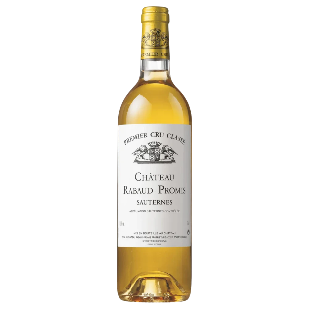 A bottle of 2005 Chateau Rabaud Promis 750ml White Wine