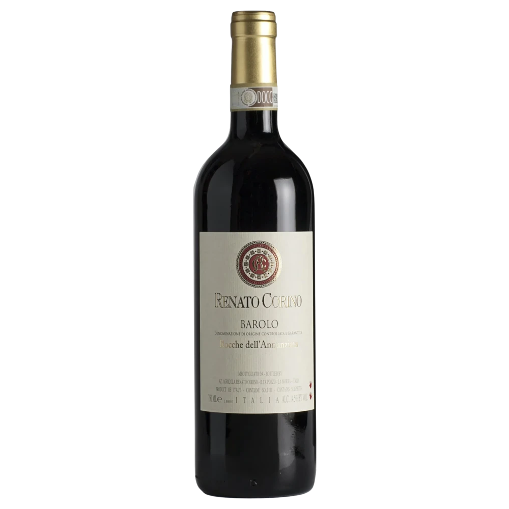 A bottle of 2020 Renato Corino Barolo Rocche Dell Annunziata 750ml Red Wine
