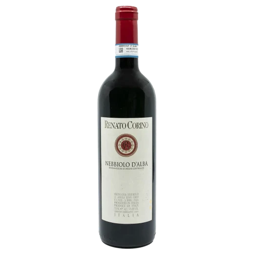A bottle of 2022 Renato Corino Nebbiolo Langhe 750ml Red Wine
