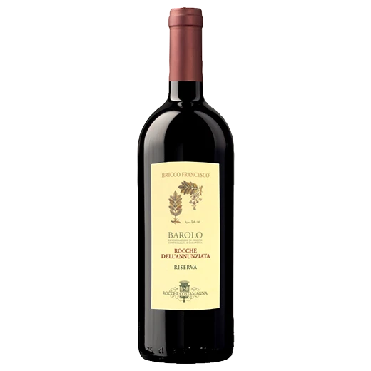 A bottle of 2017 Rocche Costamagna Barolo DOCG Roche dell'Annunziata Riserva Bricco Francesco 1500ml Red Wine