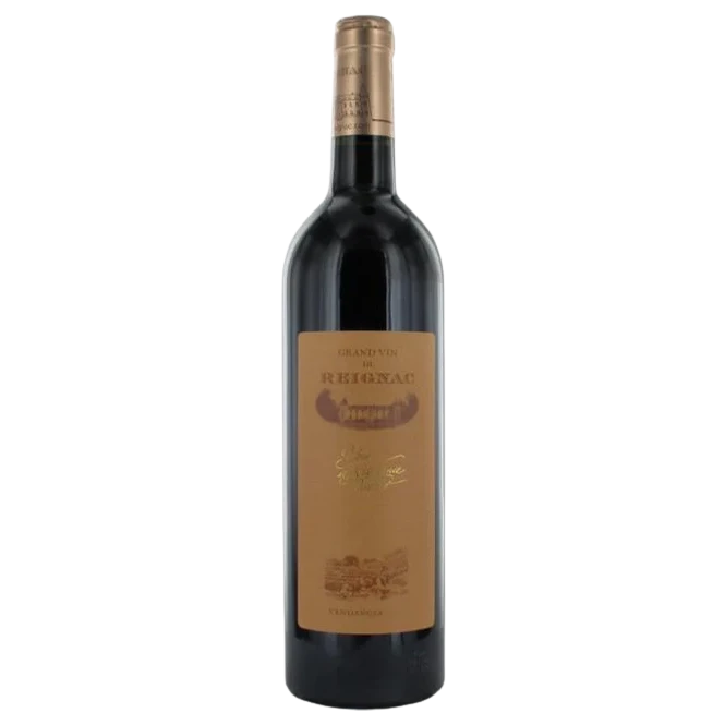 A bottle of 2006 Reignac 750ml Red Wine