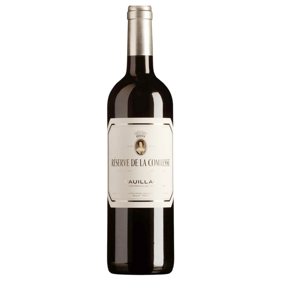 A bottle of 2016 Reserve De La Comtesse 750ml Red Wine